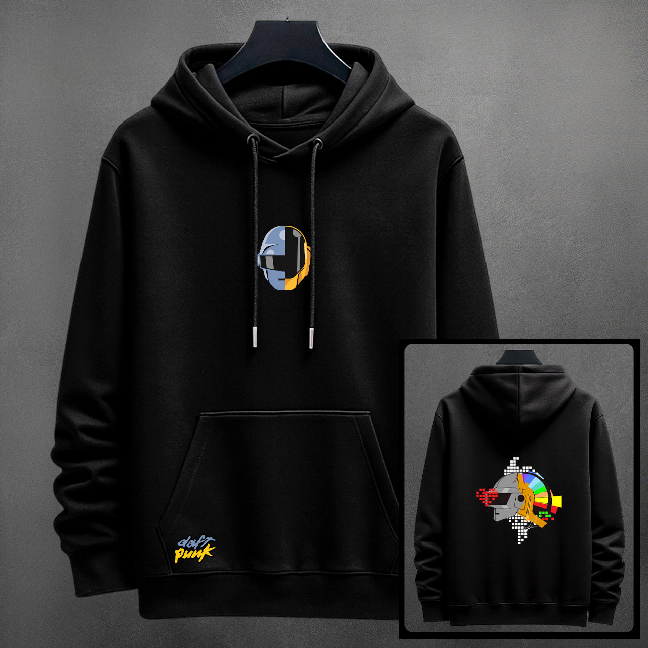 BUZO MUSICA DAFT PUNK ESTAMPADO